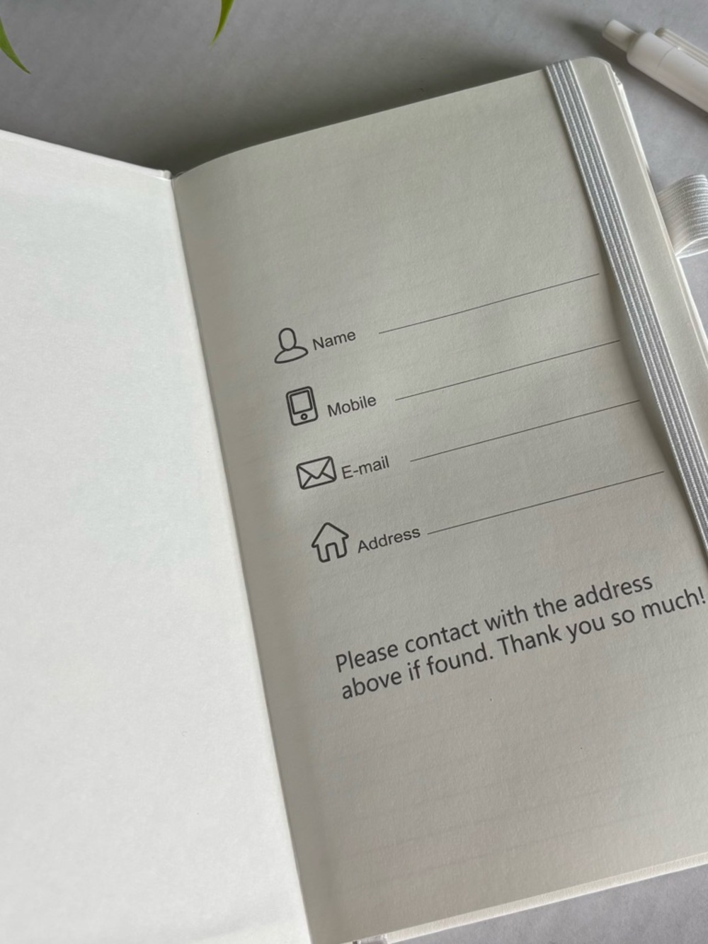 Coastal Style Shell Design Notebook/Journal - Picture 4 of 4